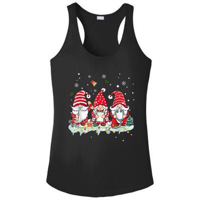 Nurse Christmas Gnomes Cute Xmas Scrub Top For Nurses Gift Ladies PosiCharge Competitor Racerback Tank