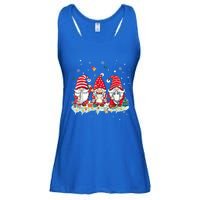 Nurse Christmas Gnomes Cute Xmas Scrub Top For Nurses Gift Ladies Essential Flowy Tank