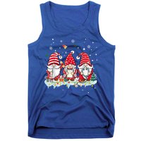 Nurse Christmas Gnomes Cute Xmas Scrub Top For Nurses Gift Tank Top