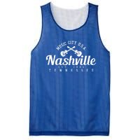 Nashville Cool Gift Cool Gift Country Music City Guitar Gift Cool Gift Mesh Reversible Basketball Jersey Tank