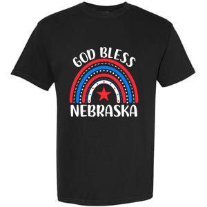 Nebraska Cool Gift I Love Nebraska Usa Gift Garment-Dyed Heavyweight T-Shirt