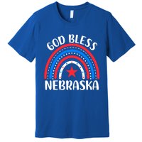 Nebraska Cool Gift I Love Nebraska Usa Gift Premium T-Shirt