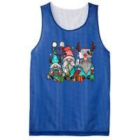 Nurse Christmas Gnomes Stethoscope Nursing Xmas Scrub Top Rn Meaningful Gift Mesh Reversible Basketball Jersey Tank