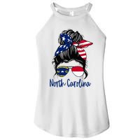 North Carolina Girl North Carolina Flag State Girlfriend Women’s Perfect Tri Rocker Tank