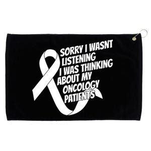 Nursing Caretaker Hospital Oncology Nurse Cute Gift Grommeted Golf Towel