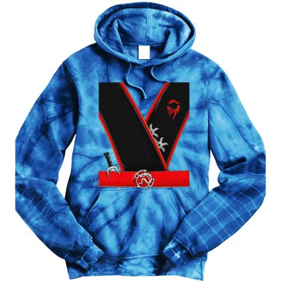 Ninja Costume Halloween Ninja Birthday Party Tie Dye Hoodie