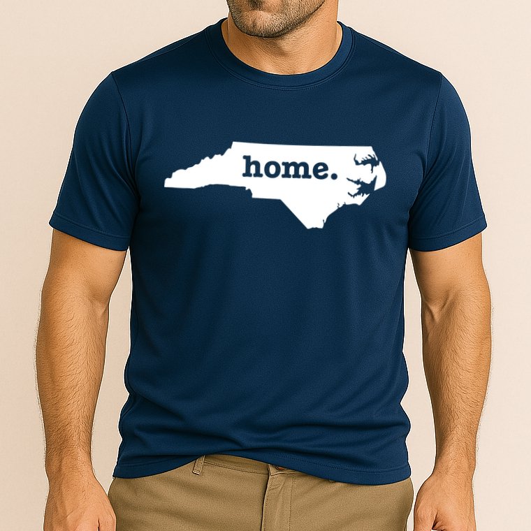 North Carolina Home Cooling Performance Crew T-Shirt