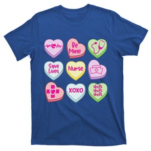 Nurse Conversation Hearts Valentines Day T-Shirt