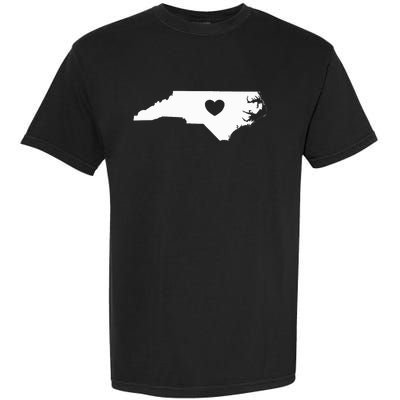 North Carolina Heart State Silhouette Garment-Dyed Heavyweight T-Shirt