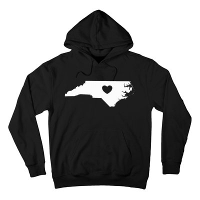 North Carolina Heart State Silhouette Hoodie