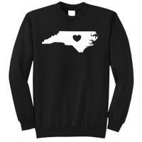 North Carolina Heart State Silhouette Sweatshirt