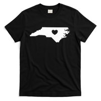 North Carolina Heart State Silhouette T-Shirt