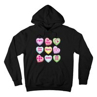 Nurse Conversation Hearts Valentines Day Hoodie