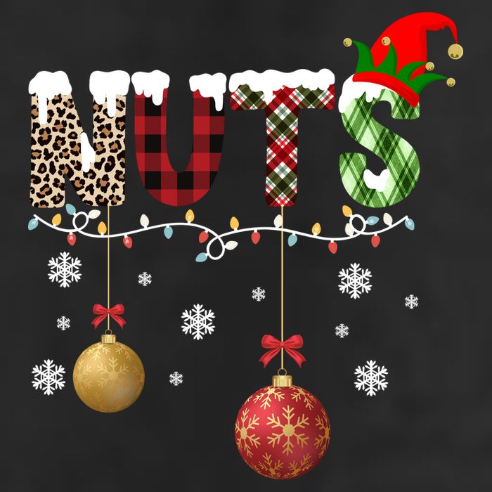 Nuts Christmas Holiday Festive Elf Cool Comfort Performance Bucket Hat