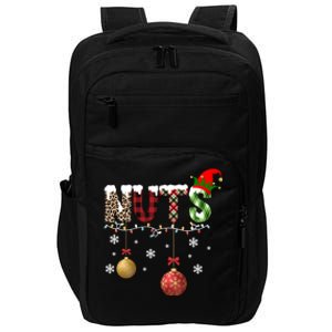 Nuts Christmas Holiday Festive Elf Impact Tech Backpack