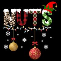Nuts Christmas Holiday Festive Elf Bucket Hat