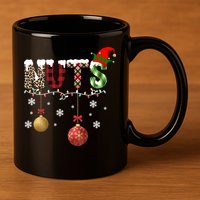 Nuts Christmas Holiday Festive Elf 11oz C Handle Ceramic Mug