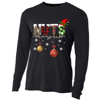 Nuts Christmas Holiday Festive Elf Cooling Performance Long Sleeve Crew
