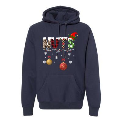 Nuts Christmas Holiday Festive Elf Premium Hoodie