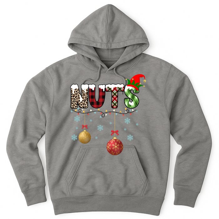 Nuts Christmas Holiday Festive Elf Hoodie