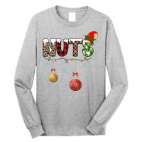 Nuts Christmas Holiday Festive Elf Long Sleeve Shirt