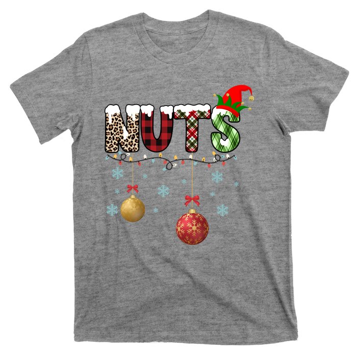 Nuts Christmas Holiday Festive Elf T-Shirt