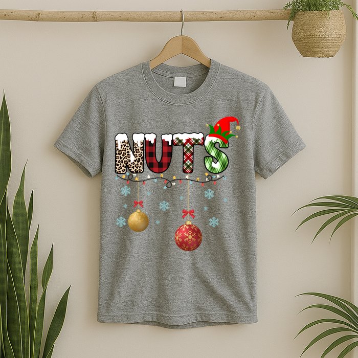 Nuts Christmas Holiday Festive Elf T-Shirt