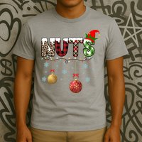 Nuts Christmas Holiday Festive Elf T-Shirt