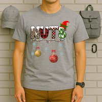 Nuts Christmas Holiday Festive Elf T-Shirt