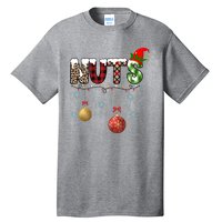 Nuts Christmas Holiday Festive Elf Tall T-Shirt