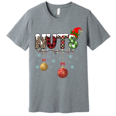 Nuts Christmas Holiday Festive Elf Premium T-Shirt