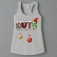 Nuts Christmas Holiday Festive Elf Womens Tank Top