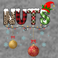Nuts Christmas Holiday Festive Elf Baby Bodysuit