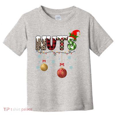 Nuts Christmas Holiday Festive Elf Toddler T-Shirt