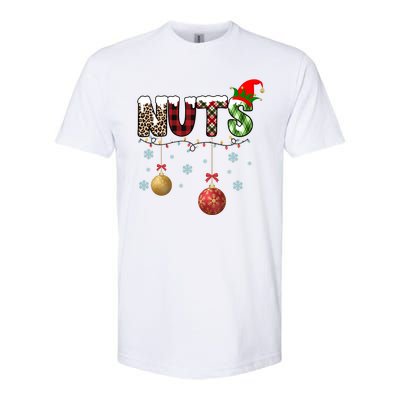 Nuts Christmas Holiday Festive Elf Softstyle CVC T-Shirt