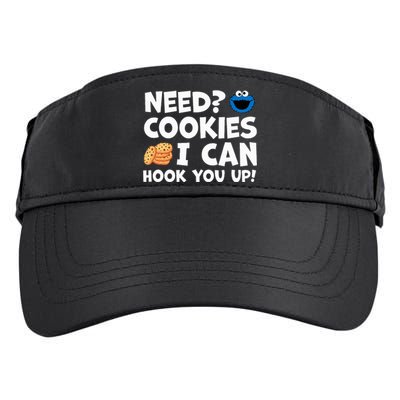 Need Cookies I Can Hook You Up Funny Baker Pastry Baking Adult Drive Performance Visor