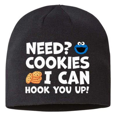 Need Cookies I Can Hook You Up Funny Baker Pastry Baking Sustainable Beanie