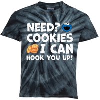 Need Cookies I Can Hook You Up Funny Baker Pastry Baking Kids Tie-Dye T-Shirt