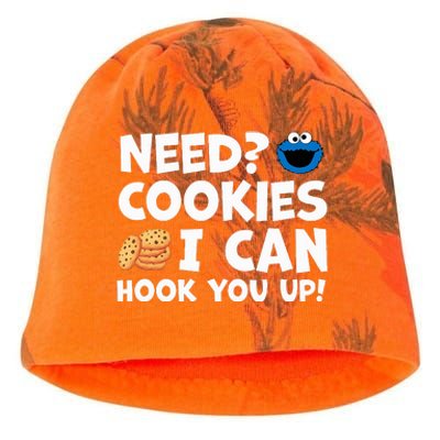 Need Cookies I Can Hook You Up Funny Baker Pastry Baking Kati - Camo Knit Beanie