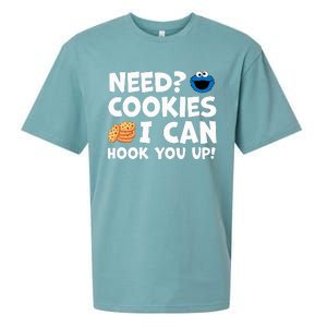 Need Cookies I Can Hook You Up Funny Baker Pastry Baking Sueded Cloud Jersey T-Shirt