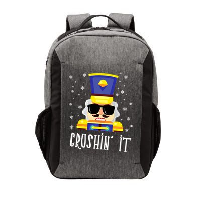 Nutcracker Crushin_ It Funny Christmas Nutcracker Xmas Vector Backpack