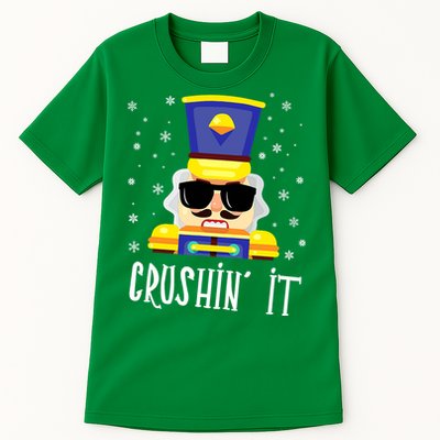Nutcracker Crushin_ It Funny Christmas Nutcracker Xmas Tall T-Shirt