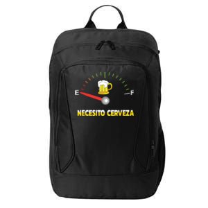 Necesito Cerveza I Need Beer In Spanish Design City Backpack