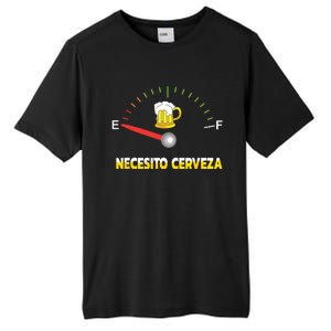 Necesito Cerveza I Need Beer In Spanish Design Tall Fusion ChromaSoft Performance T-Shirt