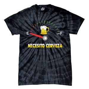 Necesito Cerveza I Need Beer In Spanish Design Tie-Dye T-Shirt