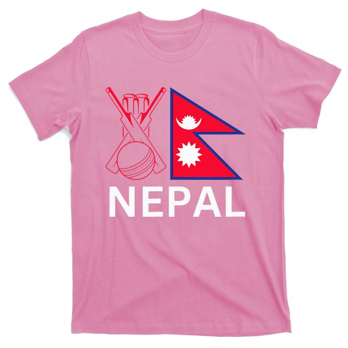 Nepal Cricket Jersey 2024 Cricket Flag Of Nepal T-Shirt