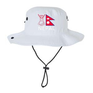 Nepal Cricket Jersey 2024 Cricket Flag Of Nepal Legacy Cool Fit Booney Bucket Hat