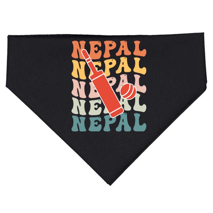 Nepal Cricket Jersey USA-Made Doggie Bandana