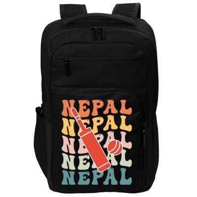 Nepal Cricket Jersey Impact Tech Backpack