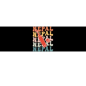 Nepal Cricket Jersey Bumper Sticker